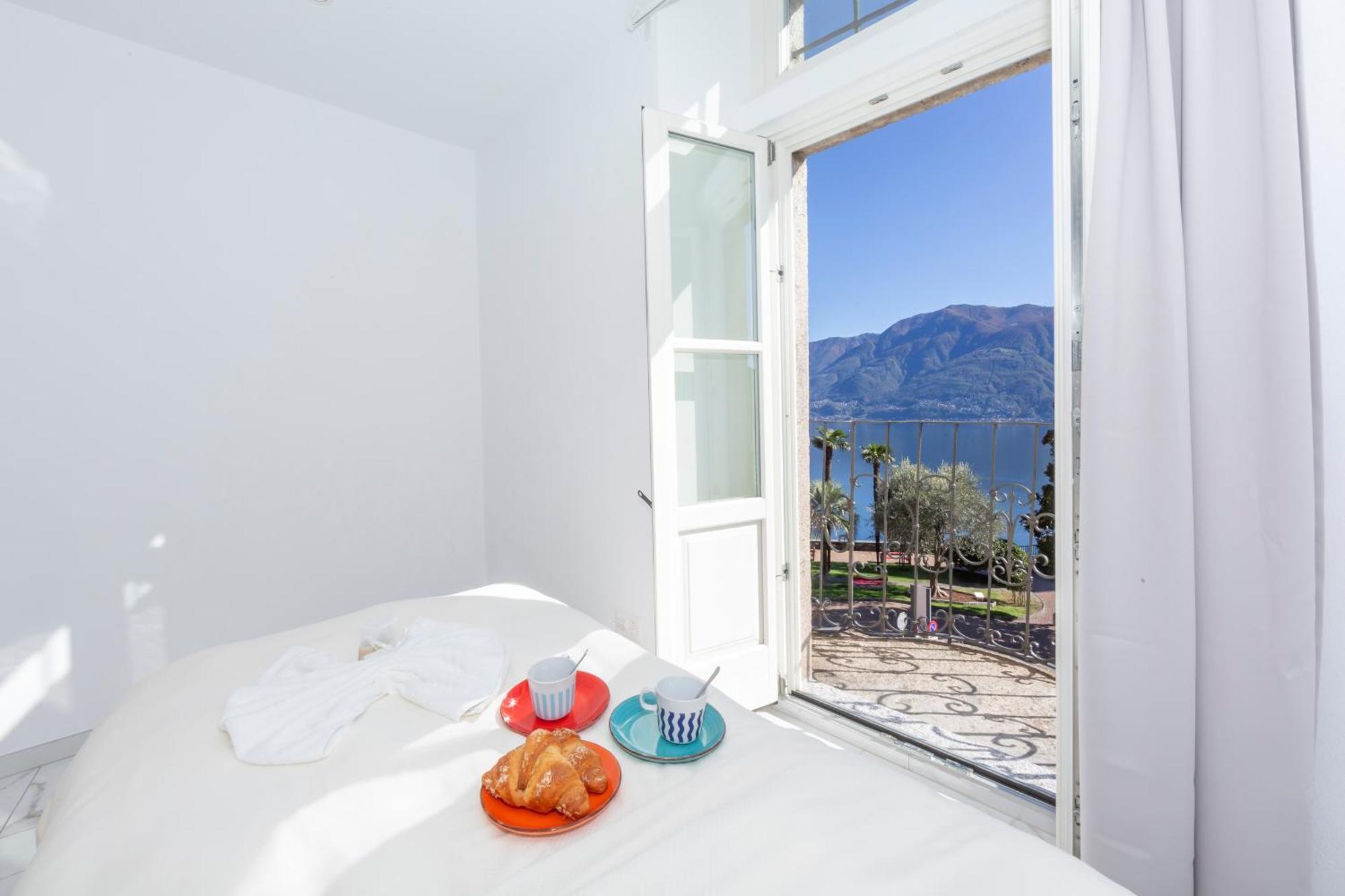 Yellow View Apartment - Happy Rentals Ronco sopra Ascona Εξωτερικό φωτογραφία