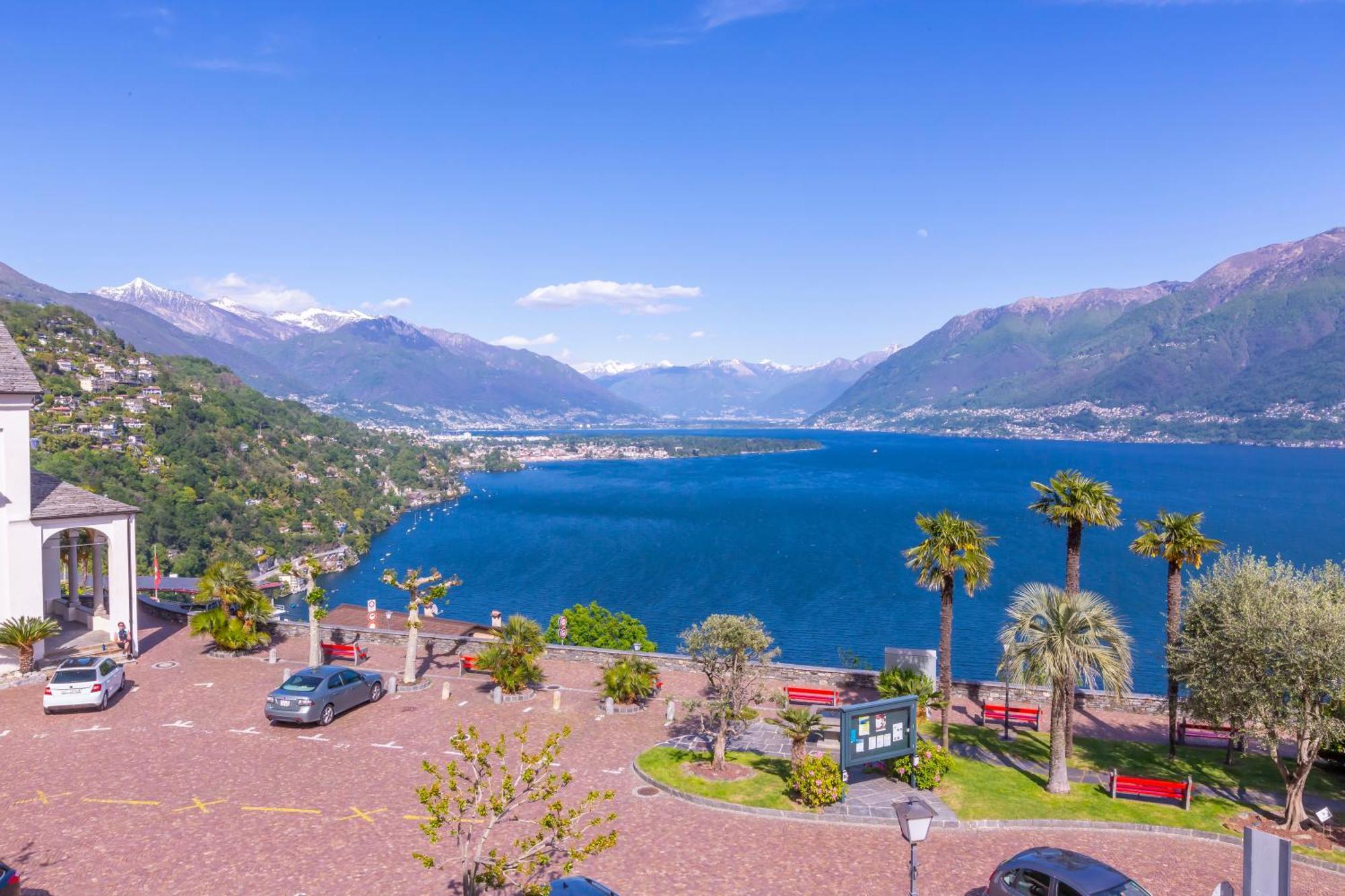 Yellow View Apartment - Happy Rentals Ronco sopra Ascona Εξωτερικό φωτογραφία