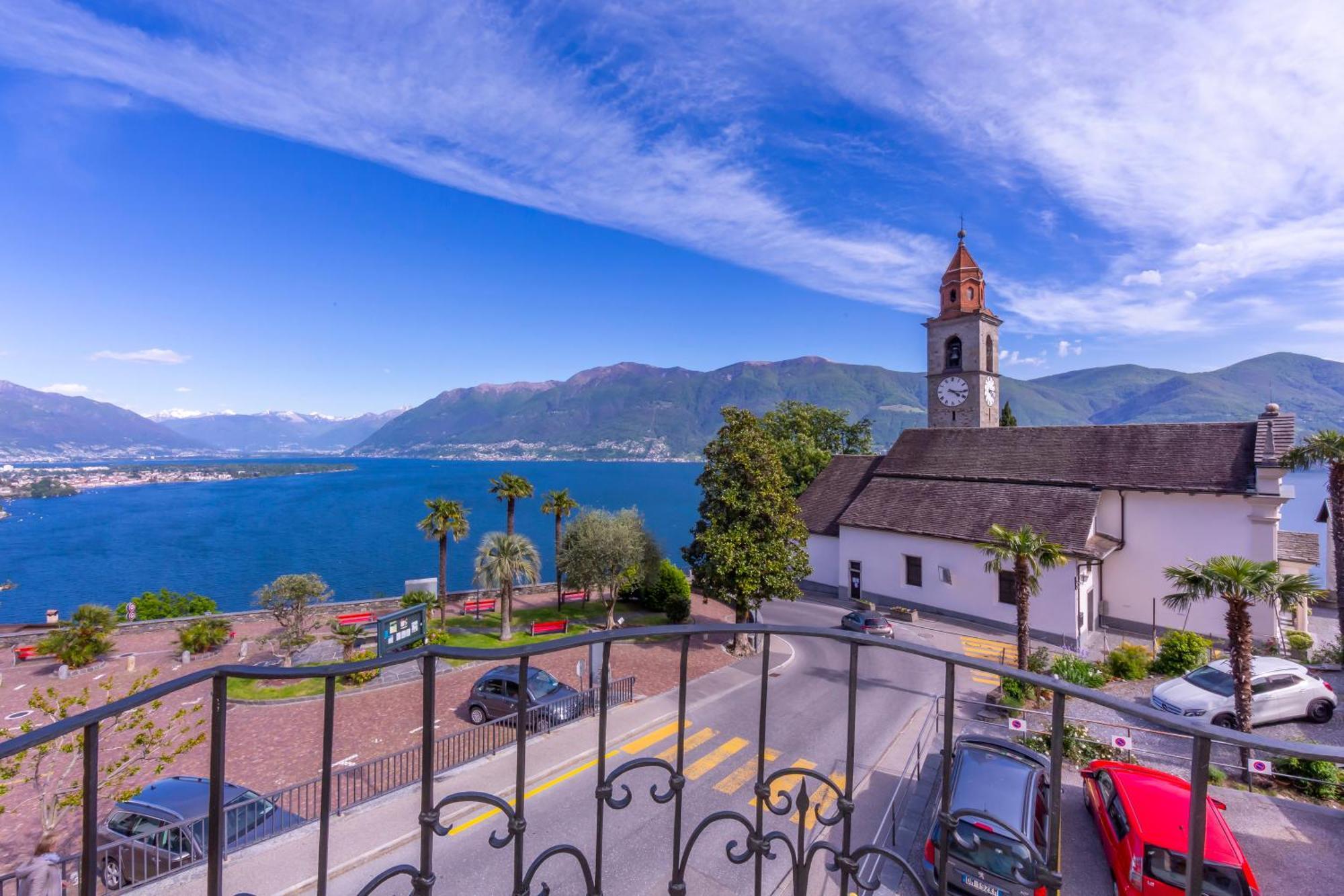 Yellow View Apartment - Happy Rentals Ronco sopra Ascona Εξωτερικό φωτογραφία